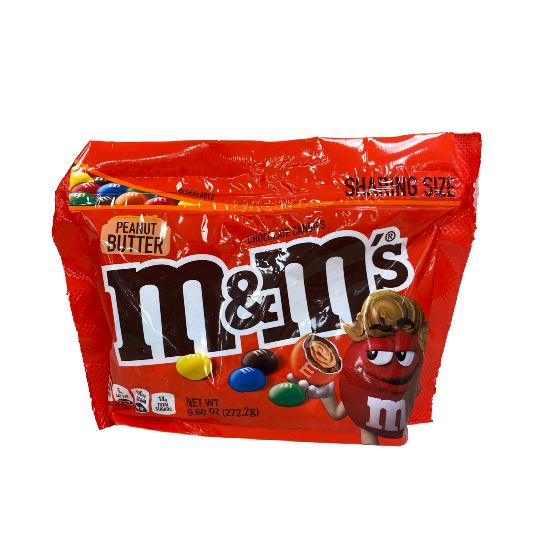 M&M'S Peanut Chocolate Candies Mix Sharing Size 4 Packs