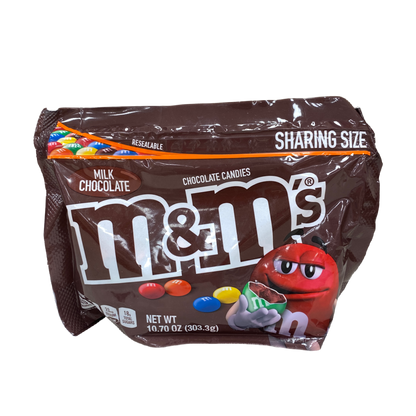 M&Ms Milk Chocolate Candies Sharing Size 10.7oz