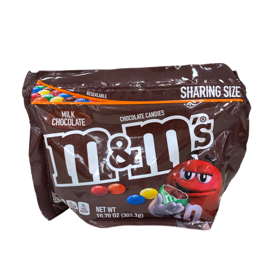 M&Ms Milk Chocolate Candies Sharing Size 10.7oz