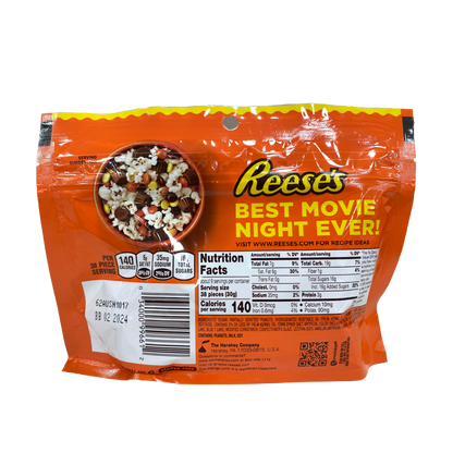 Reese's Pieces Peanut Butter Crunchy Shell Coated Candy 9.9oz