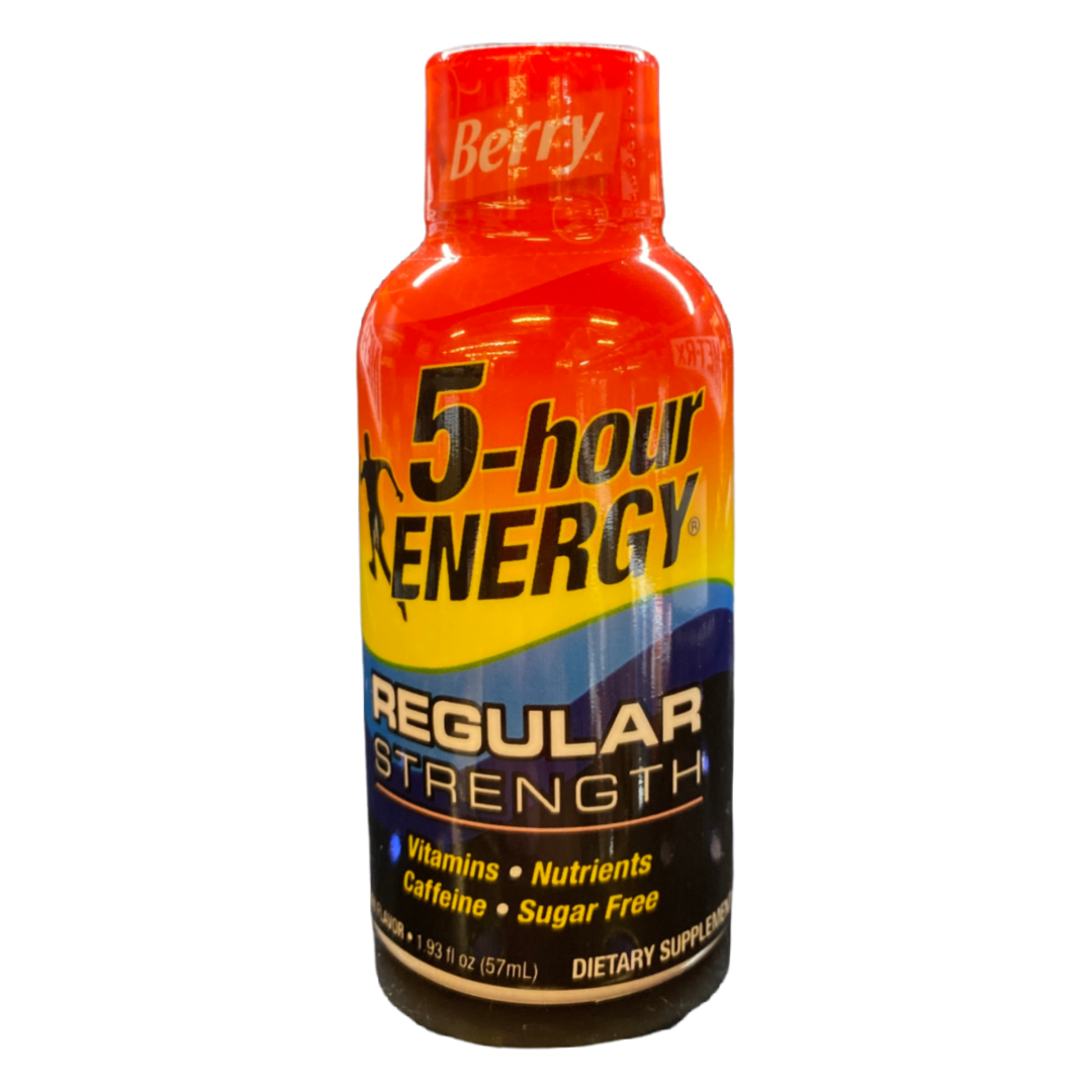 5-hour ENERGY Shot, Regular Strength, Berry 1.93 Ounce