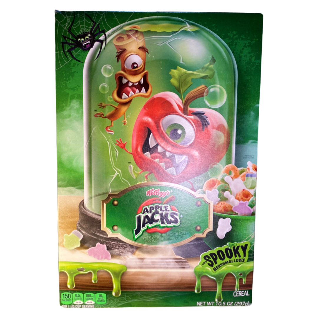 Kellogg's Spooky Apple Jacks Sweetened American Cereal 10.5oz