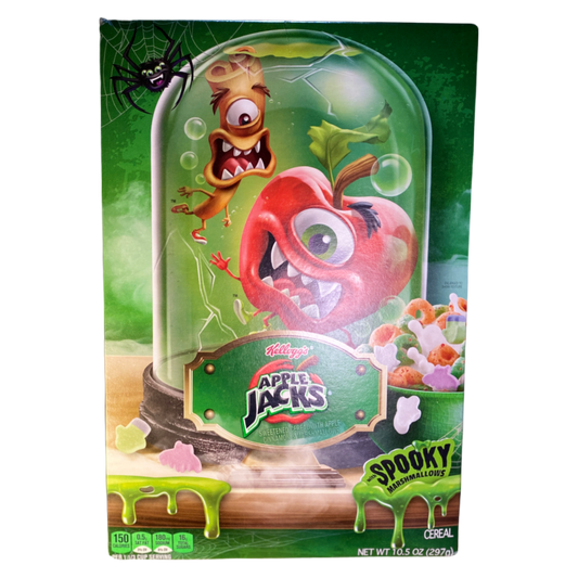 Kellogg's Spooky Apple Jacks Sweetened American Cereal 10.5oz