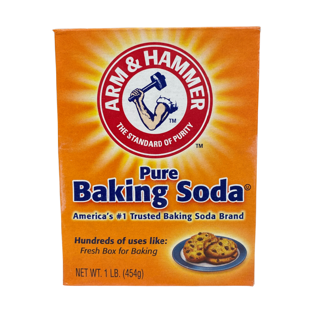 Arm & Hammer Pure Baking Soda 1 lb (454g) Box