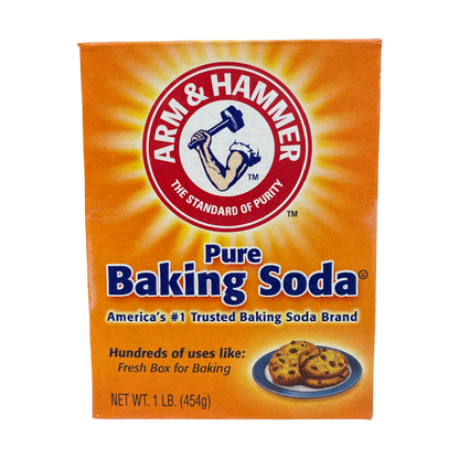 Arm & Hammer Pure Baking Soda 1 lb (454g) Box