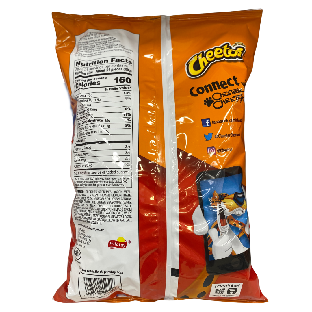 Cheetos Puffy Family Size American Chips 20.5 oz pouch