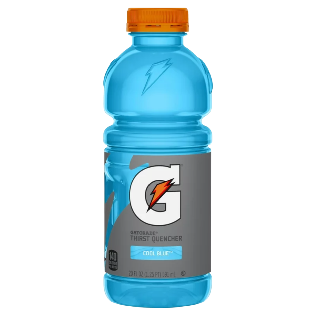 Gatorade Thirst Quencher Cool Blue Bottled Drink, 20oz