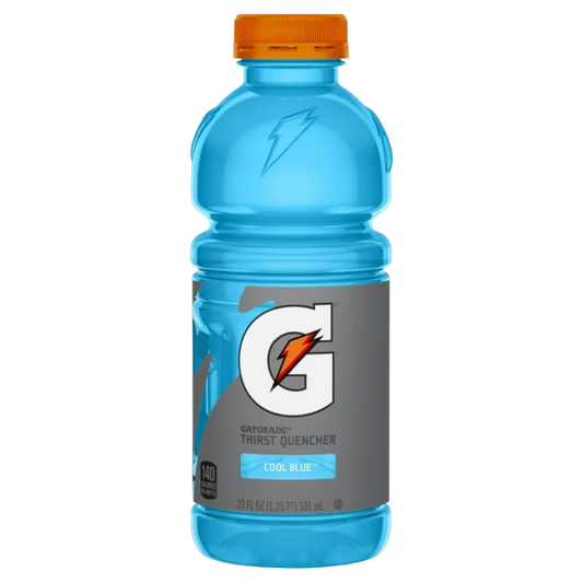 Gatorade Thirst Quencher Cool Blue Bottled Drink, 20oz