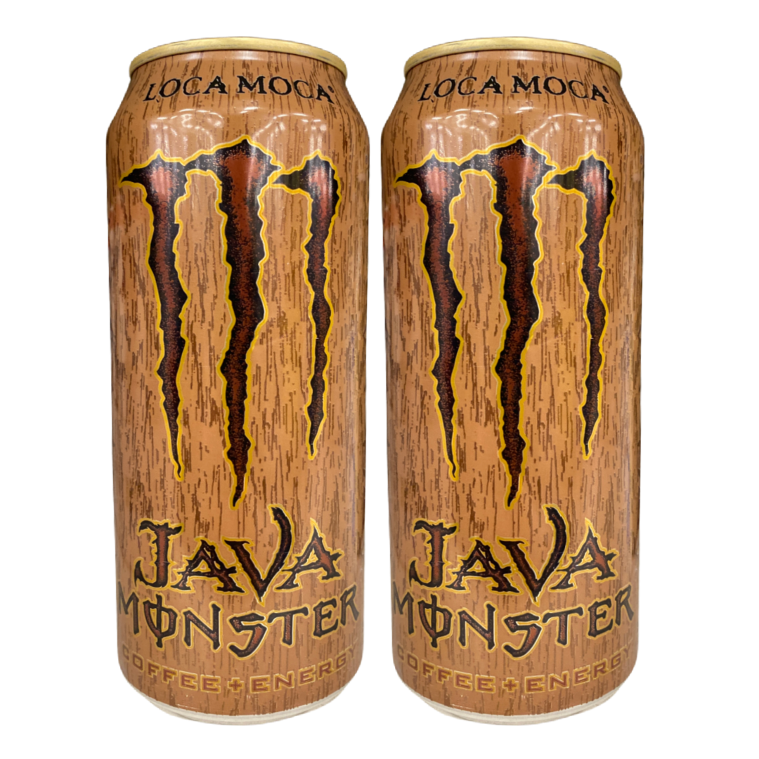 Monster Java Loca Moca Coffee and Energy Drink 15 fl oz can X 2