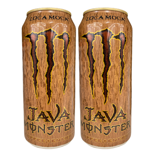 Monster Java Loca Moca Coffee and Energy Drink 15 fl oz can X 2