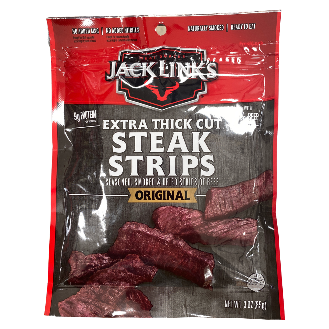 Jack Link's Original Thick Cut Steak Strips 3oz (85g)