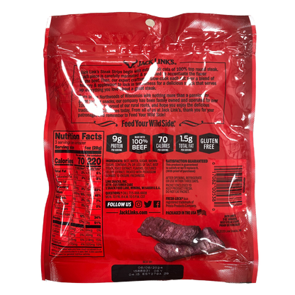 Jack Link's Original Thick Cut Steak Strips 3oz (85g)