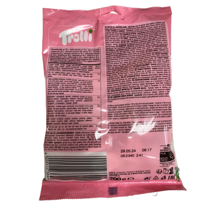 Trolli Kiss Strawberry Cream Candied Foam Gummy Sweets Packs 200g