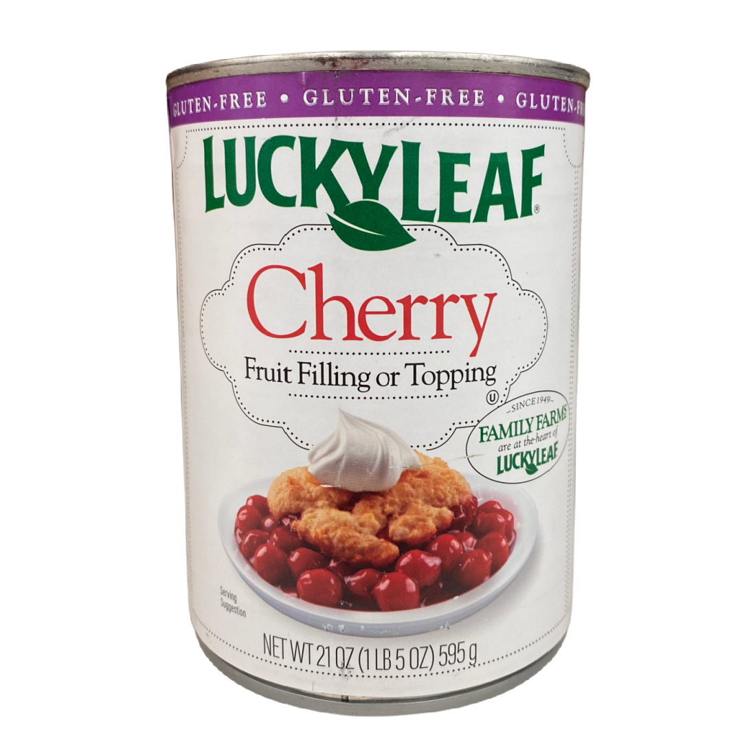 Lucky Leaf Gluten-free Cherry Pie Filling and Topping 21 oz can