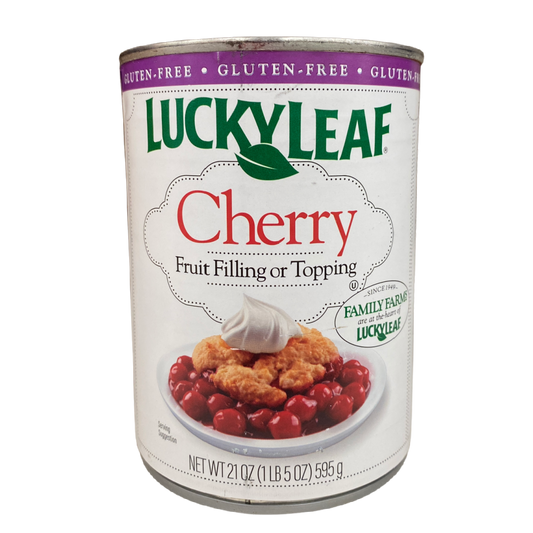 Lucky Leaf Gluten-free Cherry Pie Filling and Topping 21 oz can