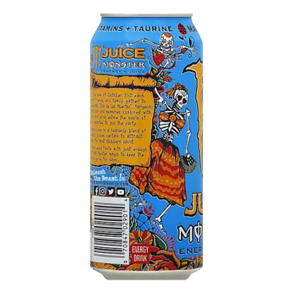 Monster Juice Mango Loco Energy Juice 16 fl oz can X 4