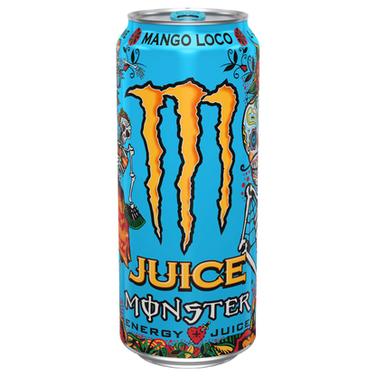 Monster Juice Mango Loco Energy Juice 16 fl oz can