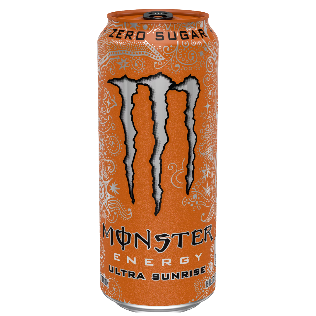 Monster Energy Zero Sugar Ultra Sunrise Energy Drink 16 fl oz can