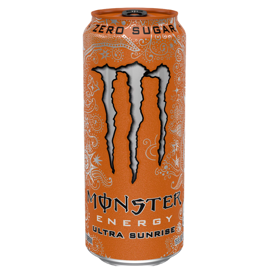 Monster Energy Zero Sugar Ultra Sunrise Energy Drink 16 fl oz can