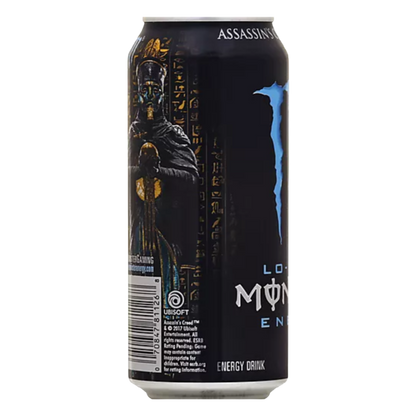 Monster Lo-Carb Taurine and Ginseng Energy Drink 16 fl oz can