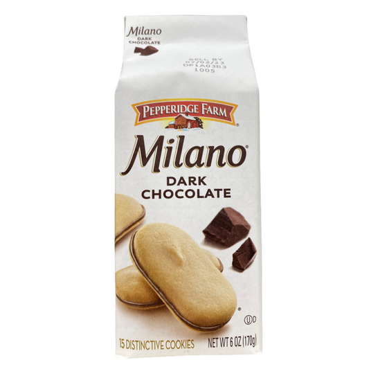 Pepperidge Farm Milano Dark Chocolate Cookies 6oz bag