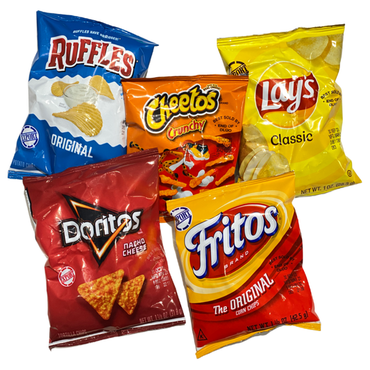 Frito Lay Bold Box Potato Chips Mix American Crisps Cheetos Doritos 6 qty