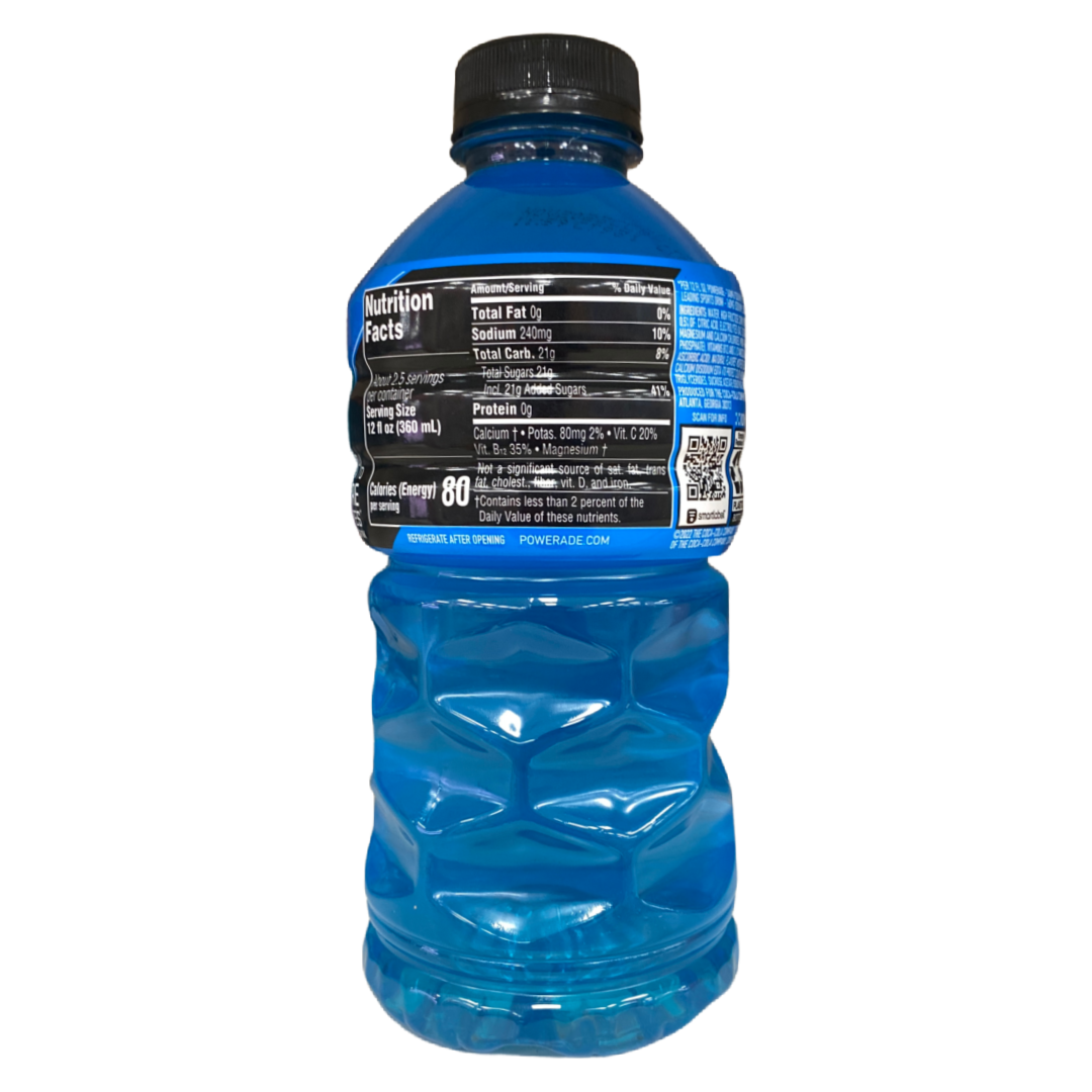 Powerade Mountain Berry Blast Sports Drink 28 fl oz bottle