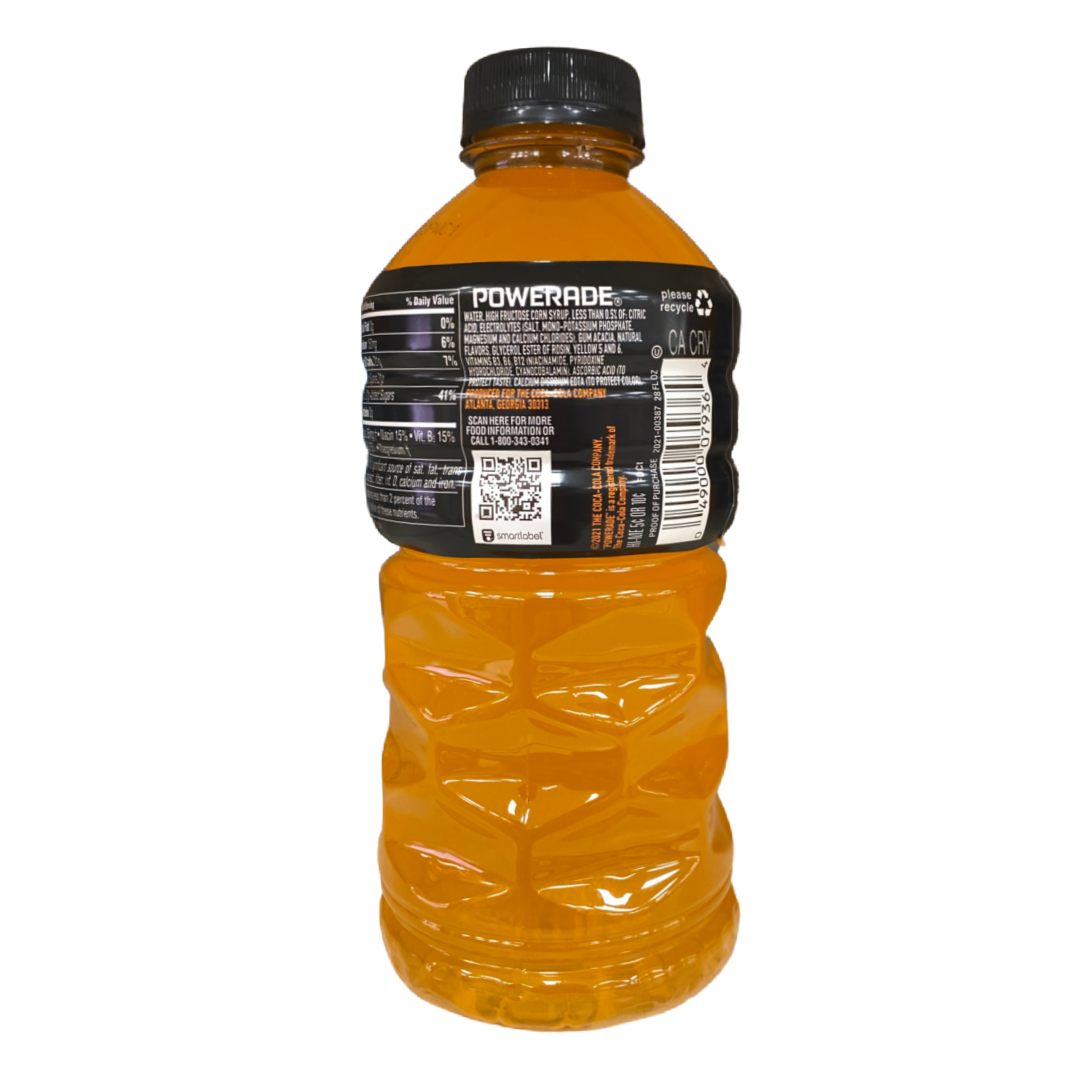 Powerade Orange Sports Drink 28 fl oz Bottle