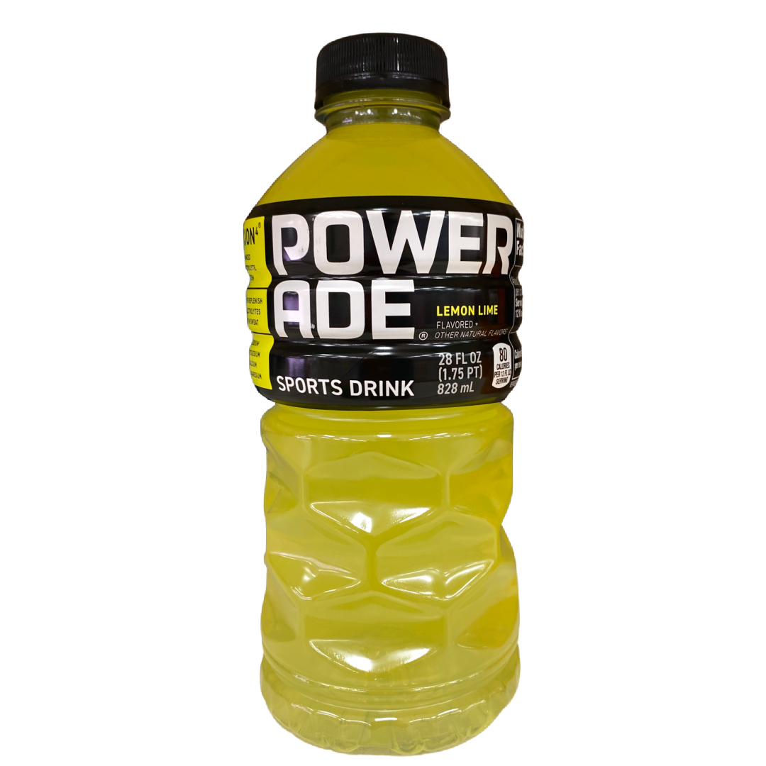 Powerade Lemon Lime Sports Drink 28 fl oz bottle