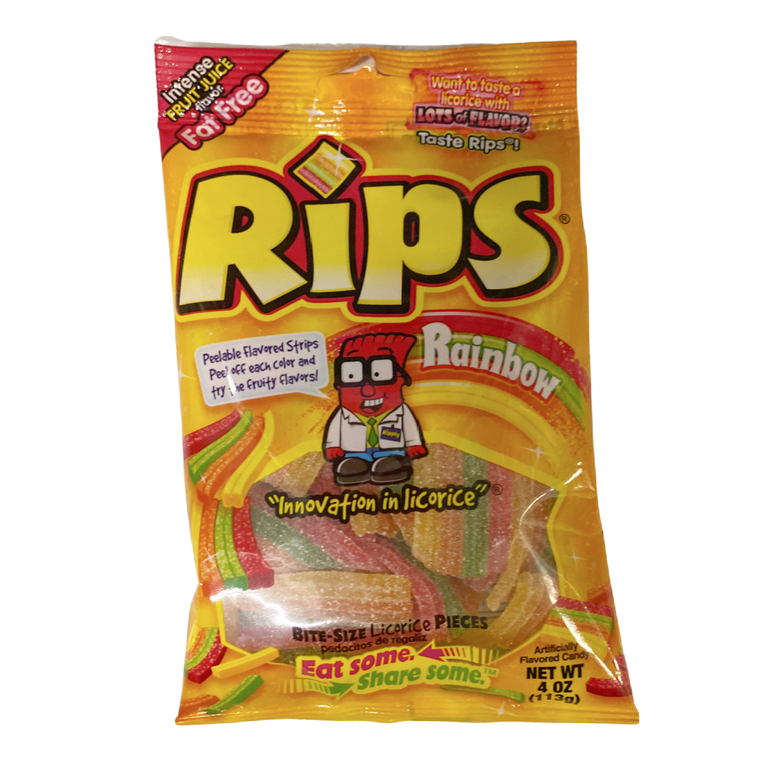 Rips Licorice Rainbow 4oz