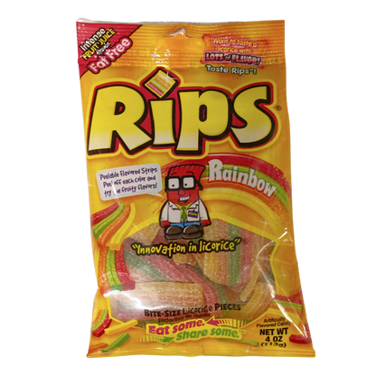 Rips Licorice Rainbow 4oz