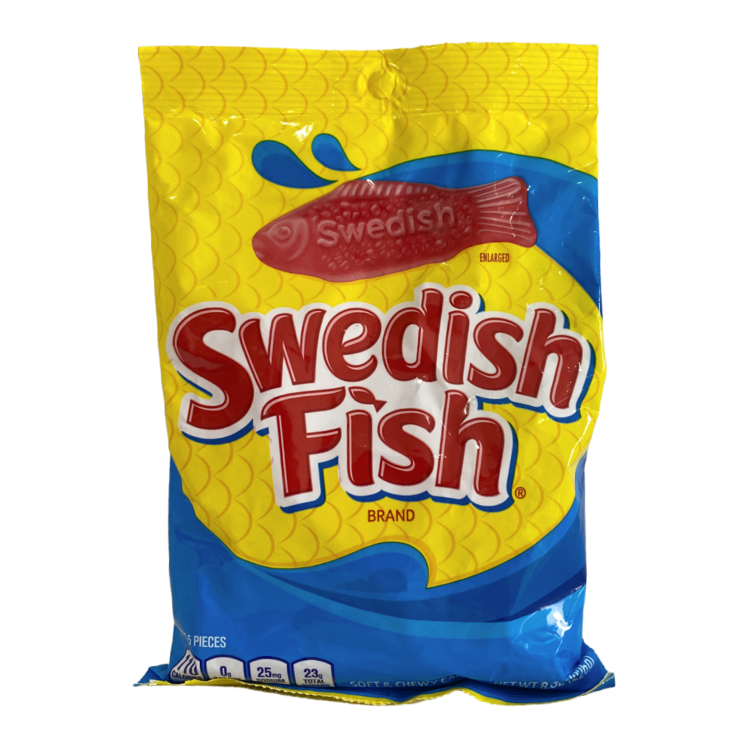 Swedish Fish Soft & Chewy Candy 8oz Bag