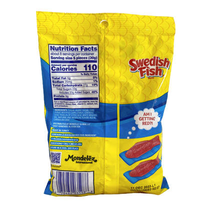 Swedish Fish Soft & Chewy Candy 8oz Bag