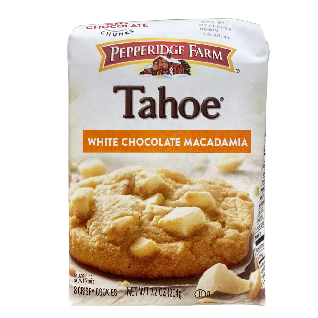 Pepperidge Farm Tahoe White Chocolate Macadamia Cookies 7.2 oz bag