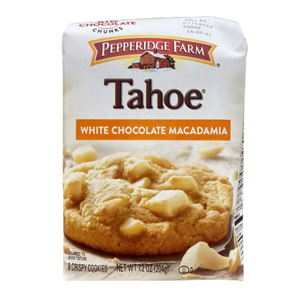 Pepperidge Farm Tahoe White Chocolate Macadamia Cookies 7.2 oz bag