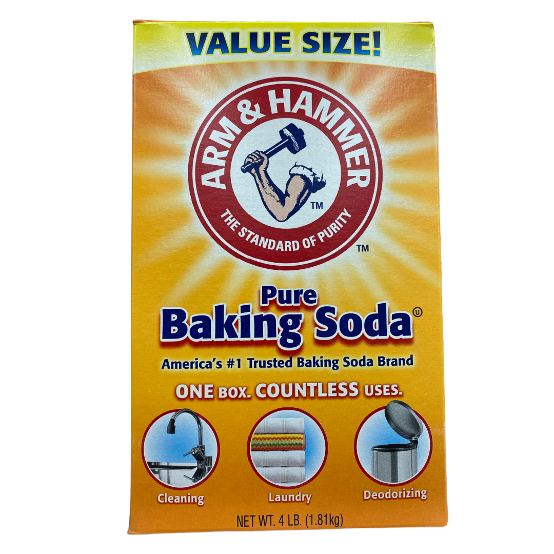 Arm & Hammer Pure Baking Soda 4 lb box America #1 Baking Soda