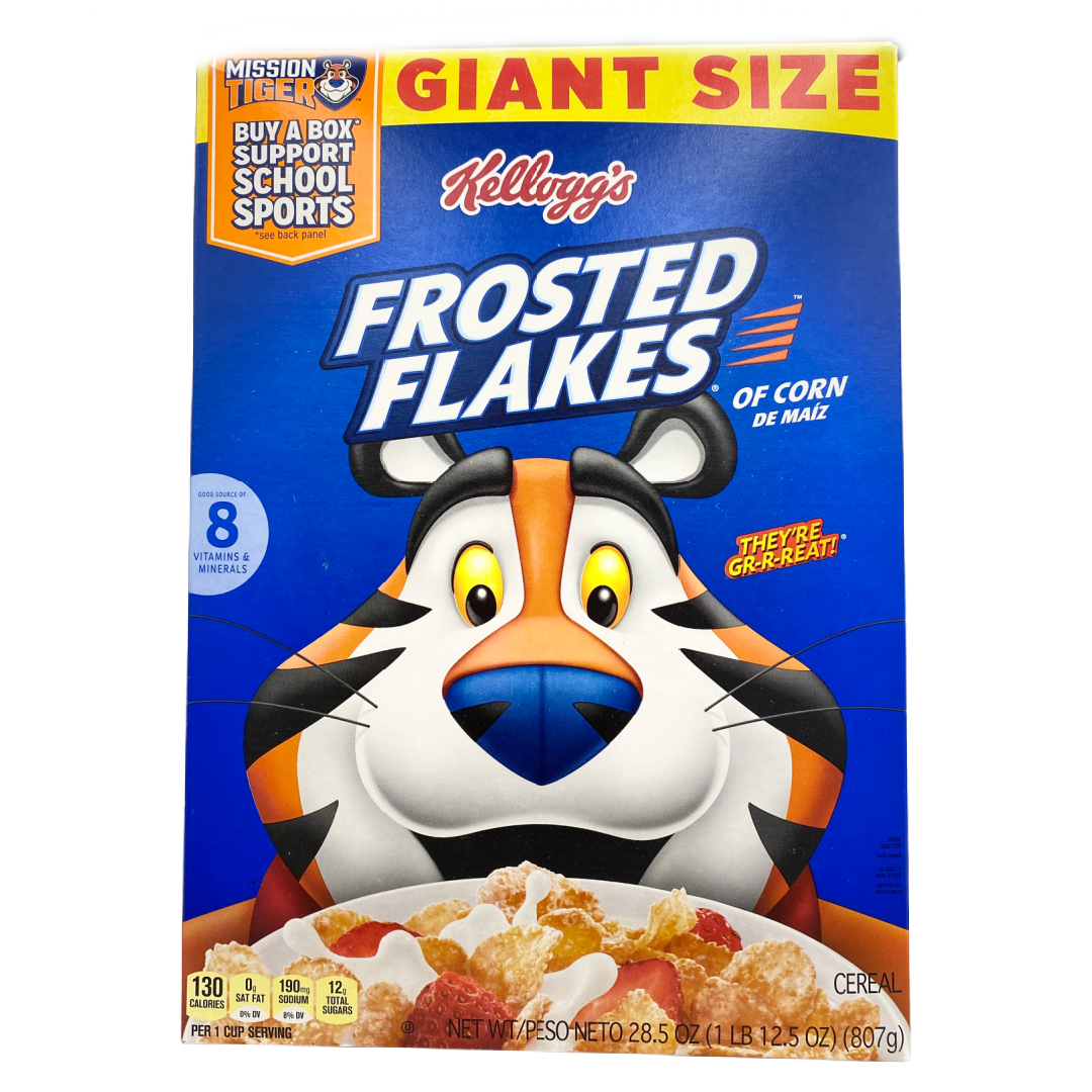 Frosted Flakes Corn Cereal Giant Size 807g LIMITED QUANTITY