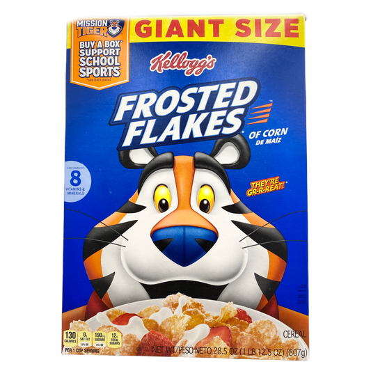 Frosted Flakes Corn Cereal Giant Size 807g LIMITED QUANTITY