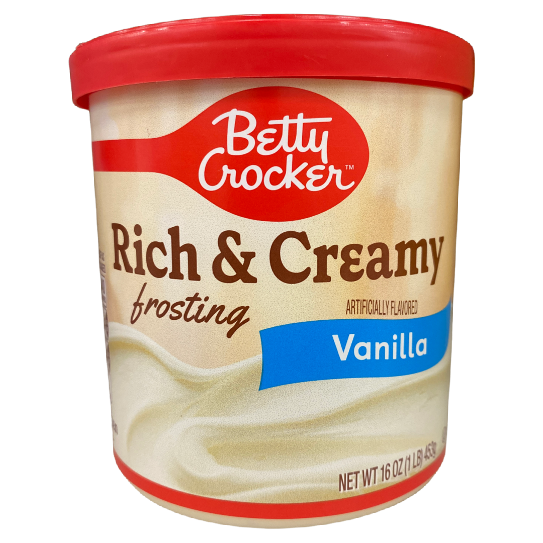 Betty Crocker Gluten Free Vanilla Frosting, 16 oz