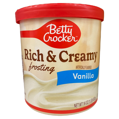 Betty Crocker Gluten Free Vanilla Frosting, 16 oz