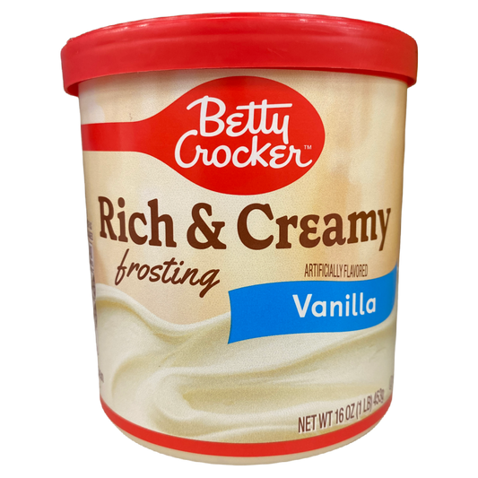 Betty Crocker Gluten Free Vanilla Frosting, 16 oz