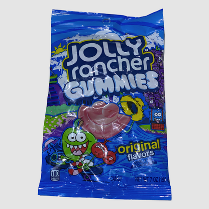 JOLLY RANCHER GUMMIES ORIGINAL Flavors Gummy 7 oz / 198g, Bag