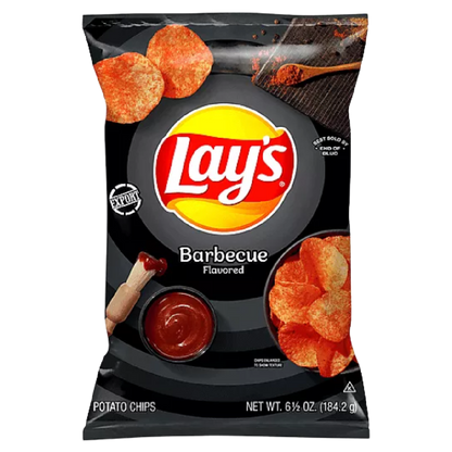 Lay's Barbecue Flavored Potato Chips 6.5 oz bag