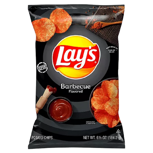 Lay's Barbecue Flavored Potato Chips 6.5 oz bag