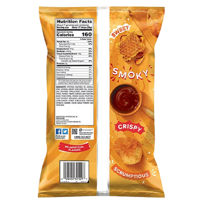 Lay's Honey Barbecue Flavored Potato Chips 6.5 oz bag