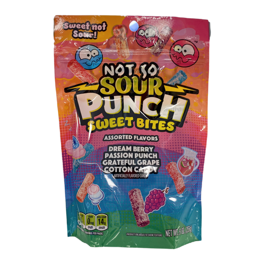 Sour Punch Not So Sour Sweet Bites 9oz