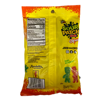 Sour Patch Kids Extreme Candy 7.2oz