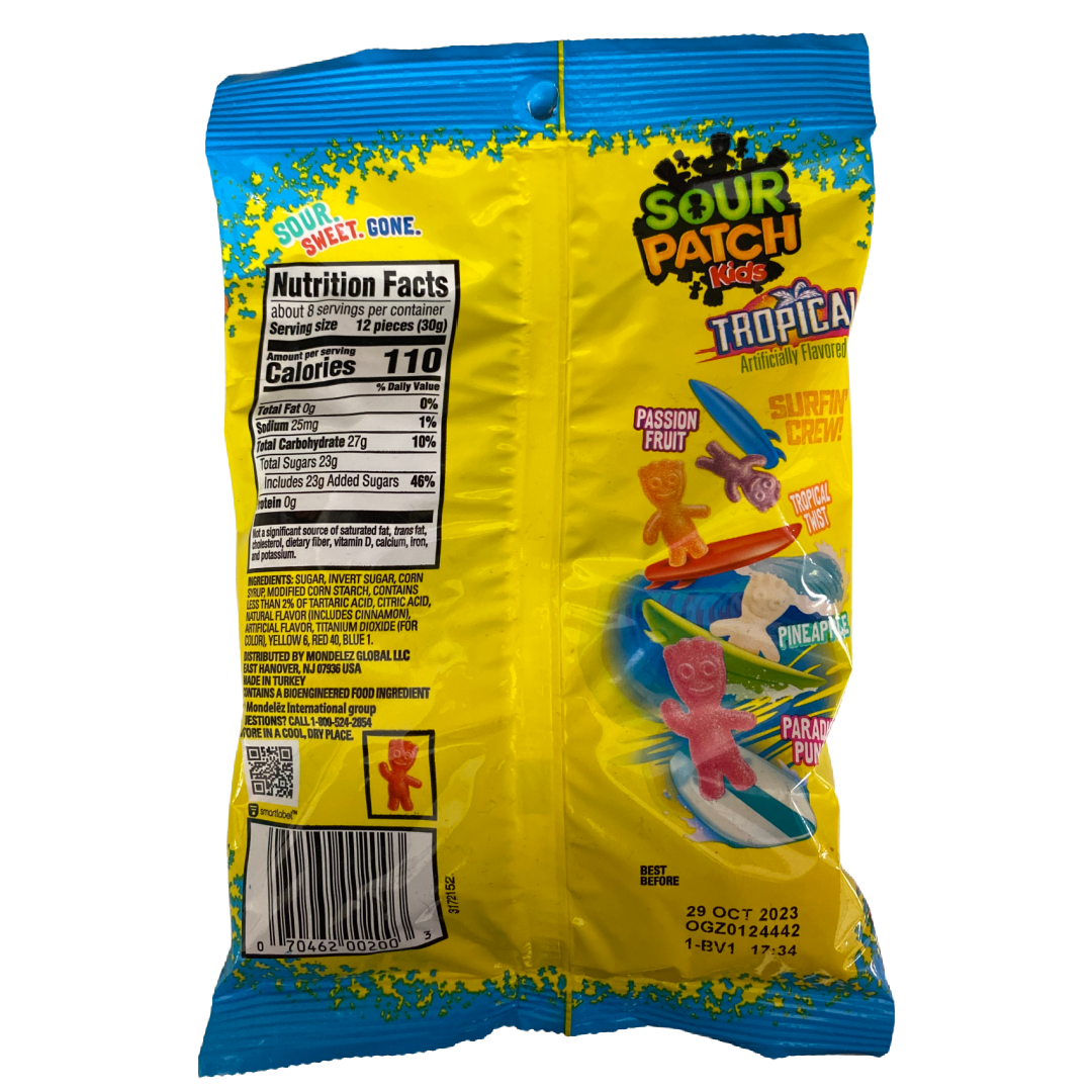 Sour Patch Kids Tropical 8 oz