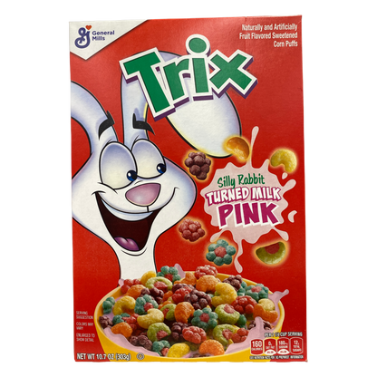 Trix Fruity Breakfast Cereal, 6 Fruity Shapes, Whole Grain, 10.7 OZ